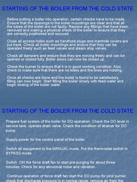 Boiler Maintenance | PDF | Boiler | Valve