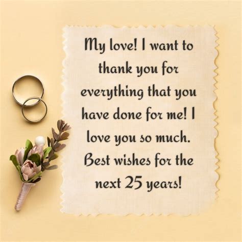 90+ Best 25th Wedding Anniversary Wishes for Husband