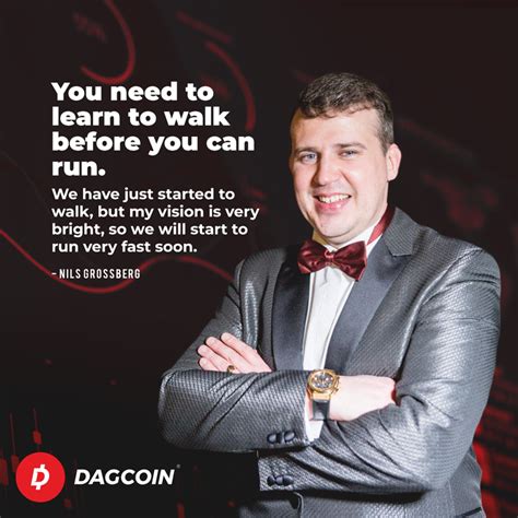 Dagcoin - Nils Grossberg, the CEO of DagCoin, has told us... | Facebook