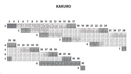 KAKURO COMBINATION PDF