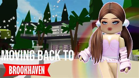 MOVING BACK TO BROOKHAVEN +HOUSE TOUR! (BROOKHAVEN RP) - YouTube