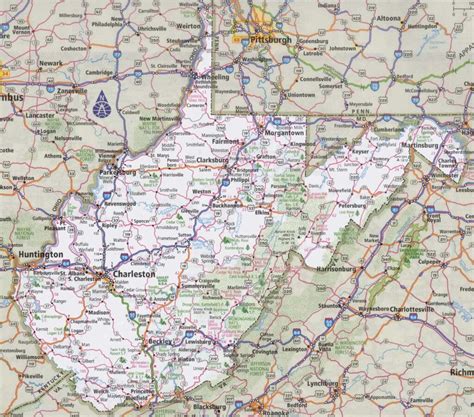 West Virginia (WV) Road and Highway Map | Printable Maps