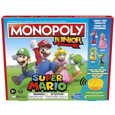 Monopoly Junior Super Mario Edition Board Game | Toys R Us Canada