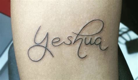 Tatuagem Yeshua: Saiba seu significado e veja muitas fotos de tattoos