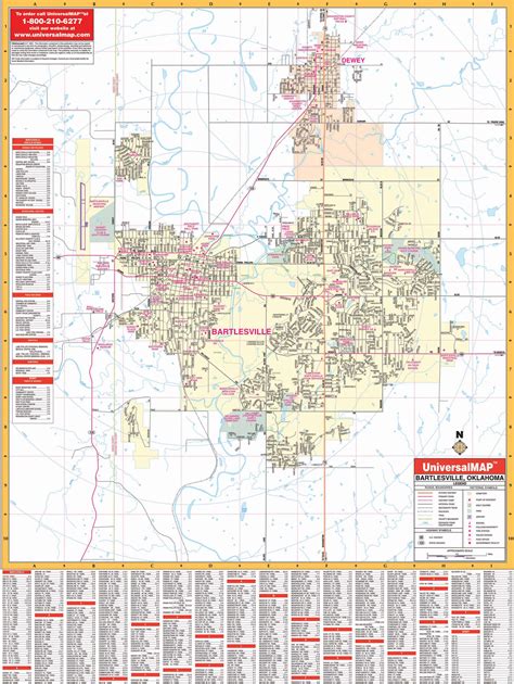 Bartlesville, OK.eps - The Map Shop