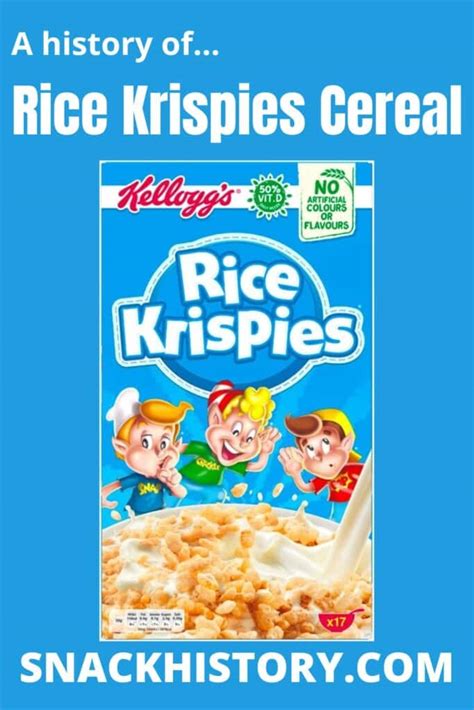 Rice Krispies Cereal (History, FAQ, Commercials) - Snack History