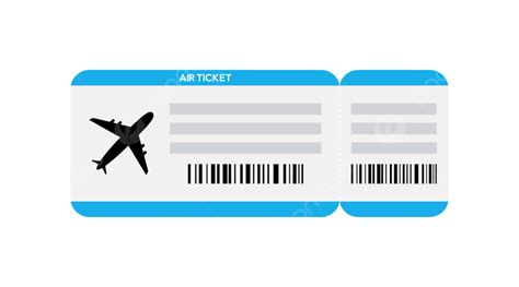 Clipart Of Plane Ticket