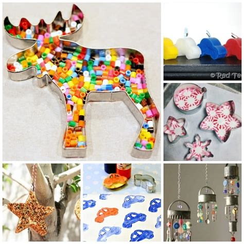 25 Cookie Cutter Craft Ideas - Red Ted Art's Blog