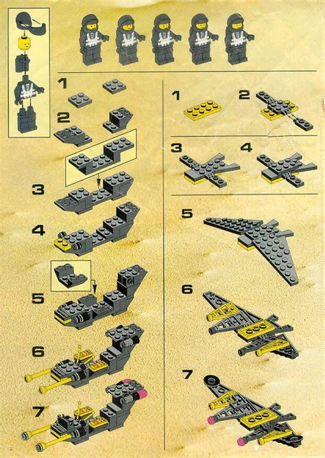 Old LEGO® Instructions | letsbuilditagain.com | Lego instructions, Lego ...