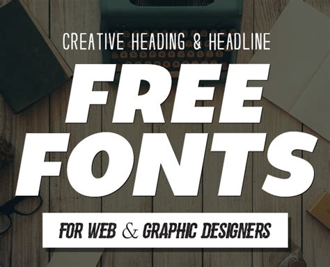 Free Fonts – 18 New Fonts For Designers | Fonts | Graphic Design Junction