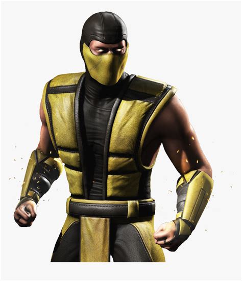 Mortal Kombat Scorpion Transparent Png - Mortal Kombat Klassic Rain ...