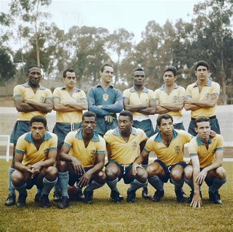 Brazilian Soccer Team, 1962 FIFA World CUP #Champions : Colorization