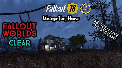 Watoga Tiny House | FALLOUT WORLDS | Fallout 76 CAMP - YouTube