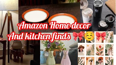 Amazon Home Decor And Kitchen finds!! - YouTube