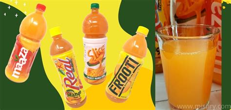 Best Mango Juice Brands in India 2022 - Mishry