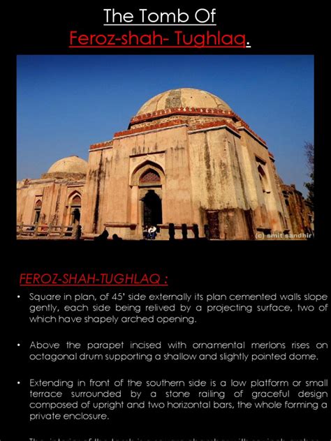 Tomb of Feroz Shah - Tughlaq | PDF | Mosque | Architectural Design