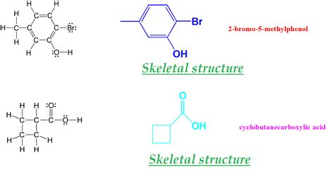 [Solved] Convert each complete structural formula to a skeletal ...