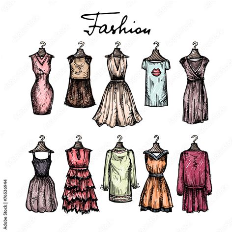 Cute Dress Sketches