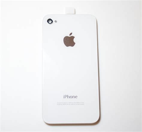 iPhone 4 Back Glass Cover Replacement - White