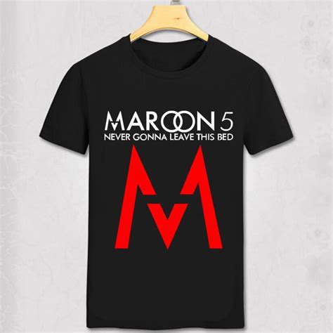 New Summer Style Maroon 5 Men T Shirt Maroon5 Rock Music Band Shirt Hip ...