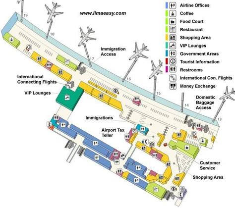 mapa aeropuerto mexico df - Buscar con Google | Tourist information ...