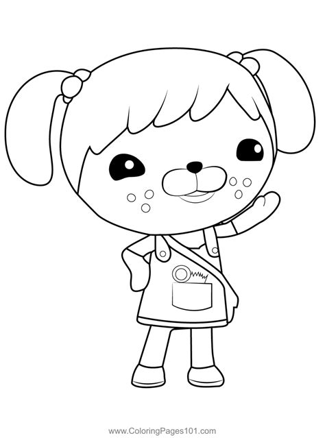 Dashi Coloring Pages - Free Octonauts Coloring Pages Printables