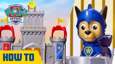 Paw Patrol Rescue Knights Castle HQ Transforming 11-Pc Playset