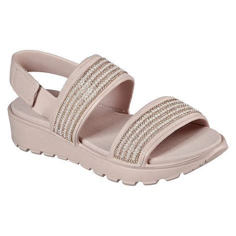 Skechers Women Foamies Footsteps Sandal in Blush, Women's Fashion ...