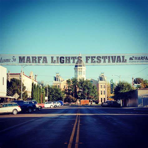 Marfa Lights Festival | Reizen, Recepten