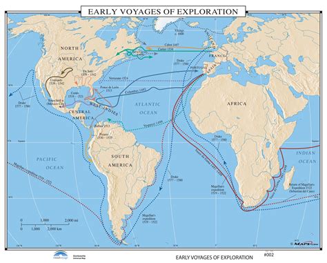 Printable Map Of Early Explorers Routes - Printable Word Searches