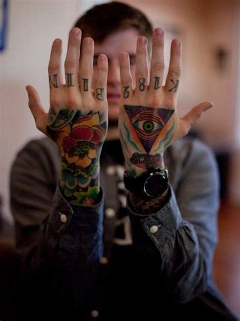 Hand Tattoos for Men Designs and Ideas for Guys