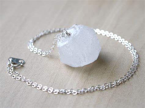 White Quartz Necklace for Healing and Harmony