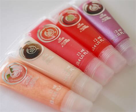 Making up 4 my age: The Body Shop: Flavoured lip gloss tubes