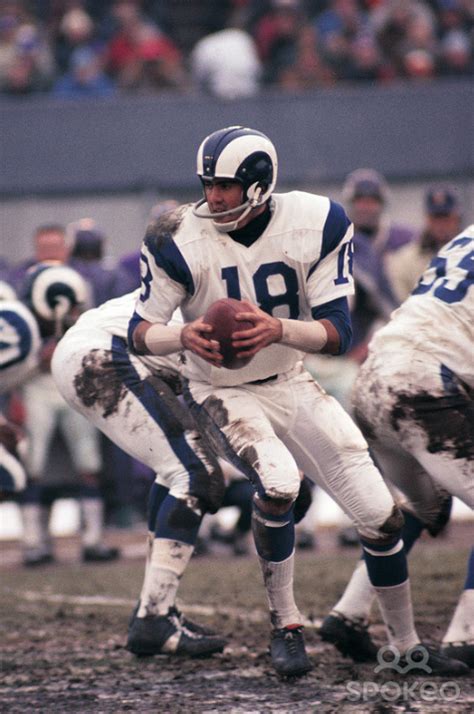 Former Los Angeles Rams quarterback Roman Gabriel (1970). Gabriel is ...