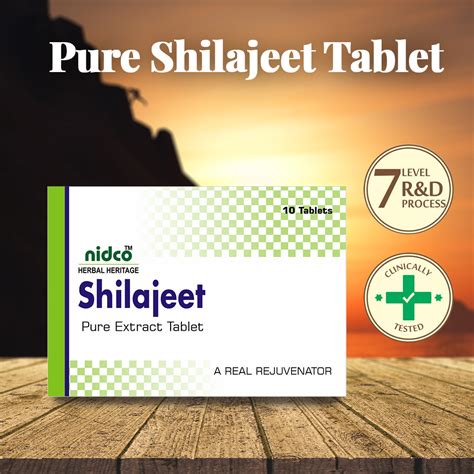 Nidco Herbal Heritage | Shilajeet Tablet