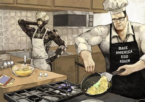 MAKING THE MOTHER OF ALL OMELETTES | Senator Armstrong | Metal gear ...