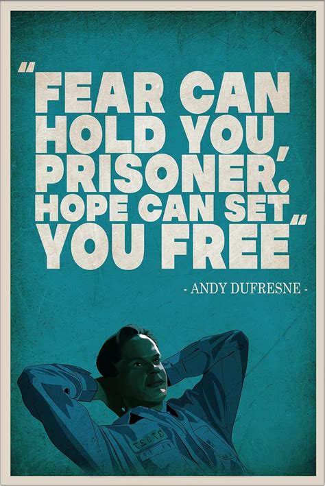 Amazon.com: The Shawshank Redemption Hope Can Set You Free Quotes ...