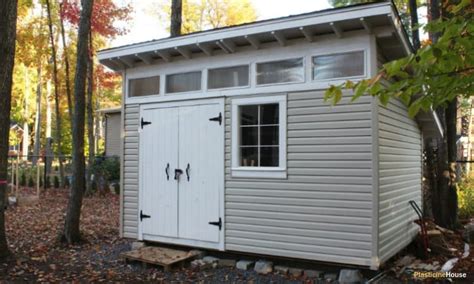 Slant Roof Shed with Porch: The Perfect Backyard Addition for Extra ...