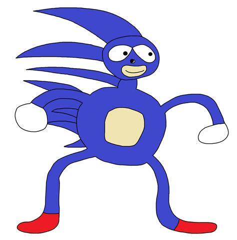 Sanic by richsquid1996 on DeviantArt