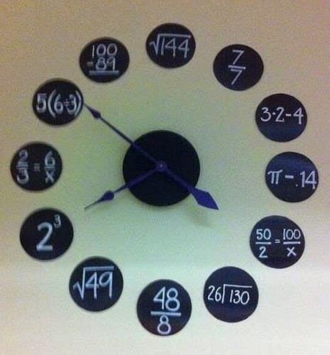 Awesome clock for classroom...could be adapted for primary classrooms ...