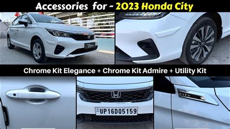 Accessories for 2023 Honda City | First on Youtube | Admire Kit ...