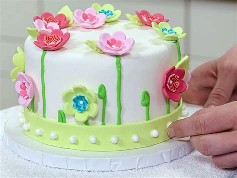 How To Make Fondant Flowers For A Birthday Cake | Best Flower Site