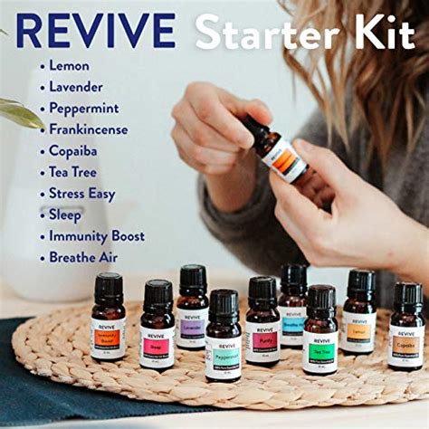 Starter Kit by Revive Essential Oils - 100% Pure Therapeutic Grade, for ...