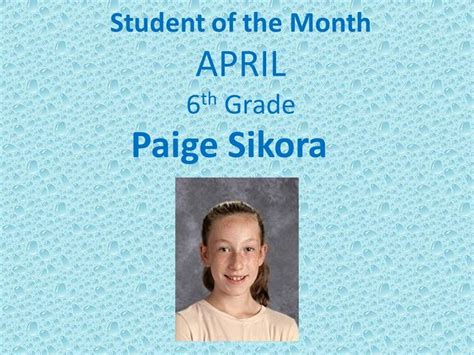 April 2021 Student of the Month Award Winners | Apollo-Ridge Middle School