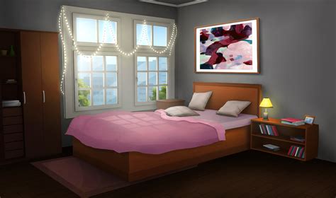 Gacha Bedroom Night ~ Aesthetic Anime Bedroom Background | Koriskado