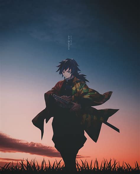 Giyu Tomioka, demon slayer mugen train, tanjiro, anime, anime art ...