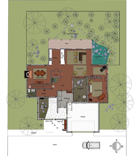 Modern Japanese House Plans