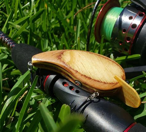 Handmade wooden fishing lure | Etsy