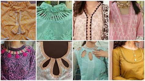 30+ Stylish and Elegant Neck Designs for Kurtis and Frocks