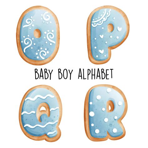 Premium Vector | Baby boy alphabet Vector illustration